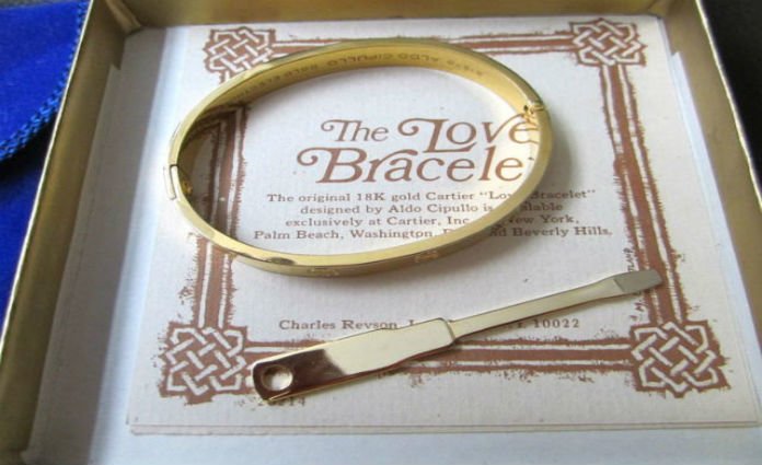 charles revson love bracelet for sale