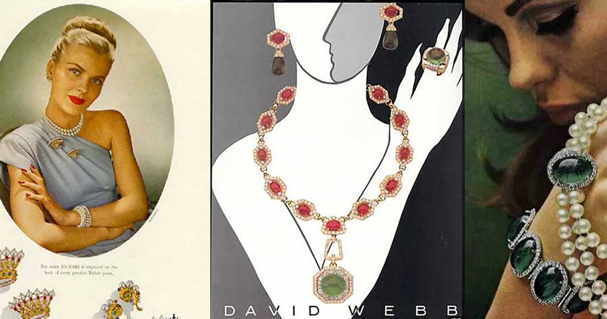 Vintage jewelry ad
