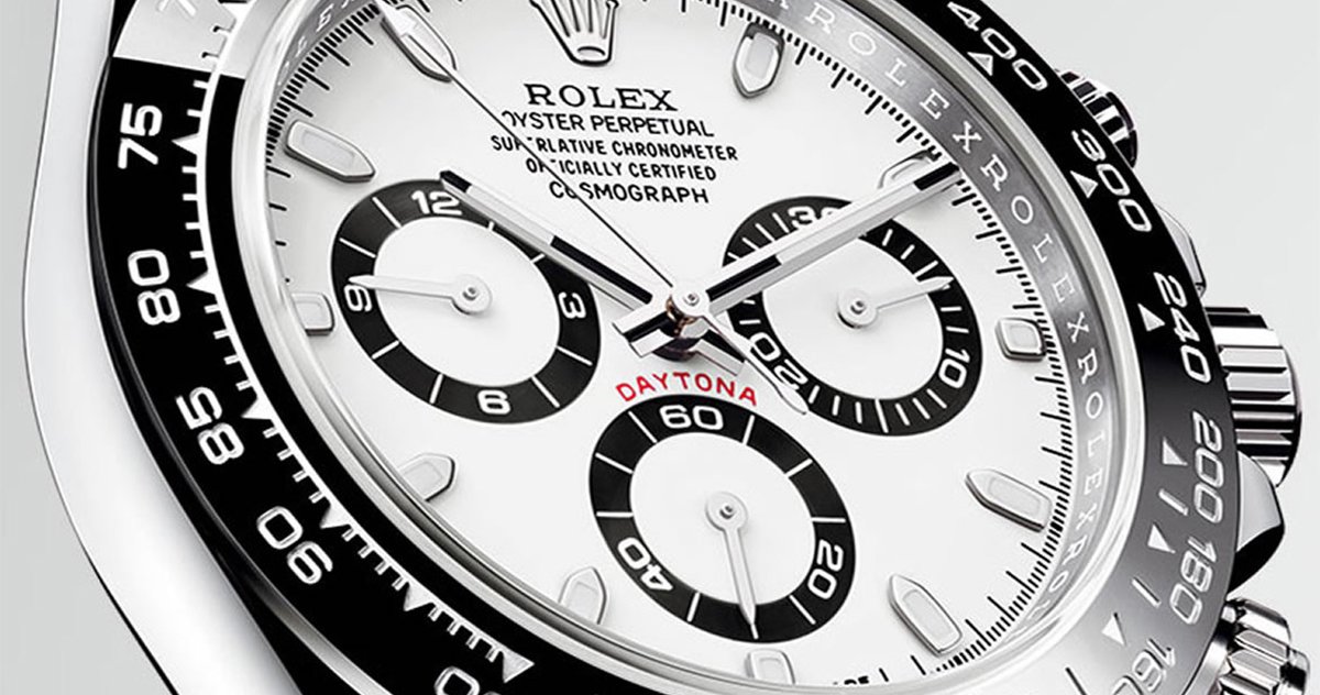 Rolex Daytona Dial Detail