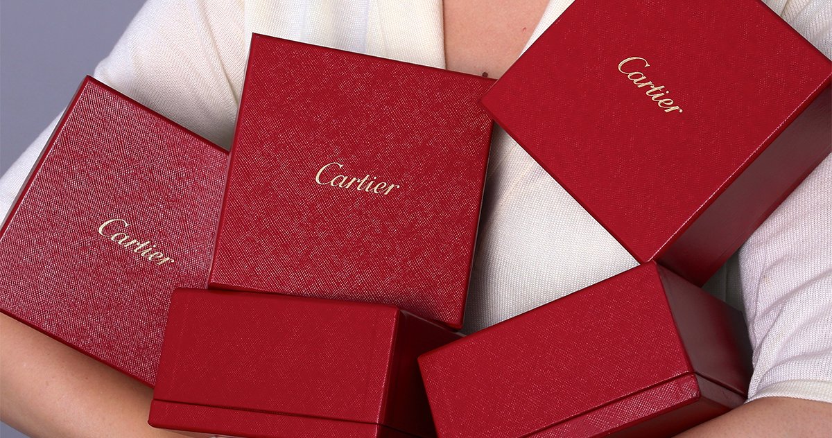 Cartier Red Boxes