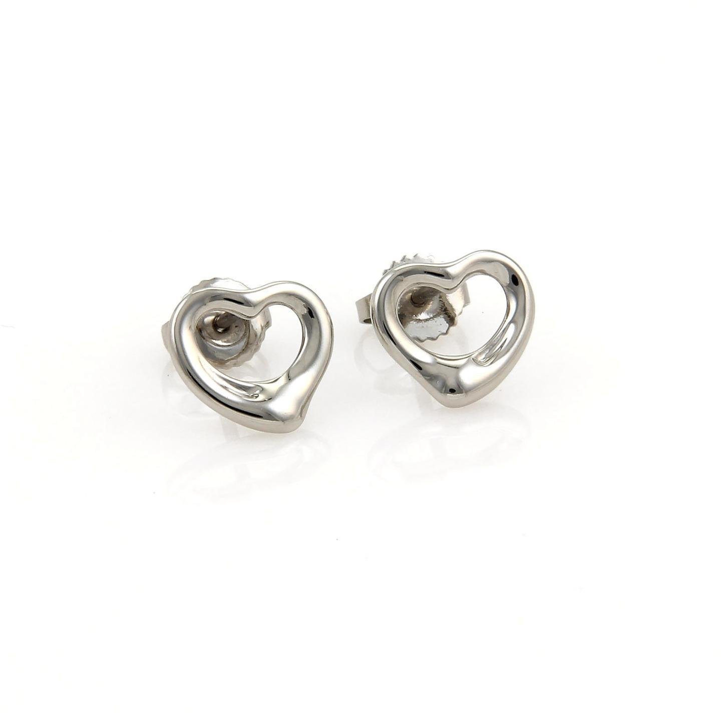 tiffany platinum earrings