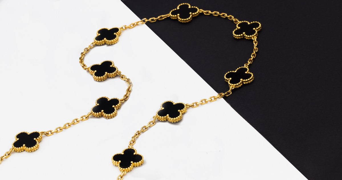 Van Cleef and Arpels Alhambra Necklace