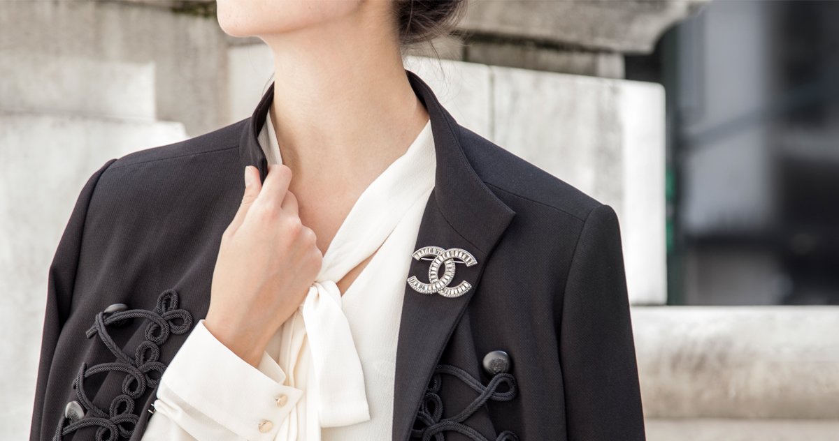 How to Style a Chanel Brooch