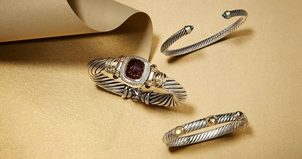 Silver cuff bracelet