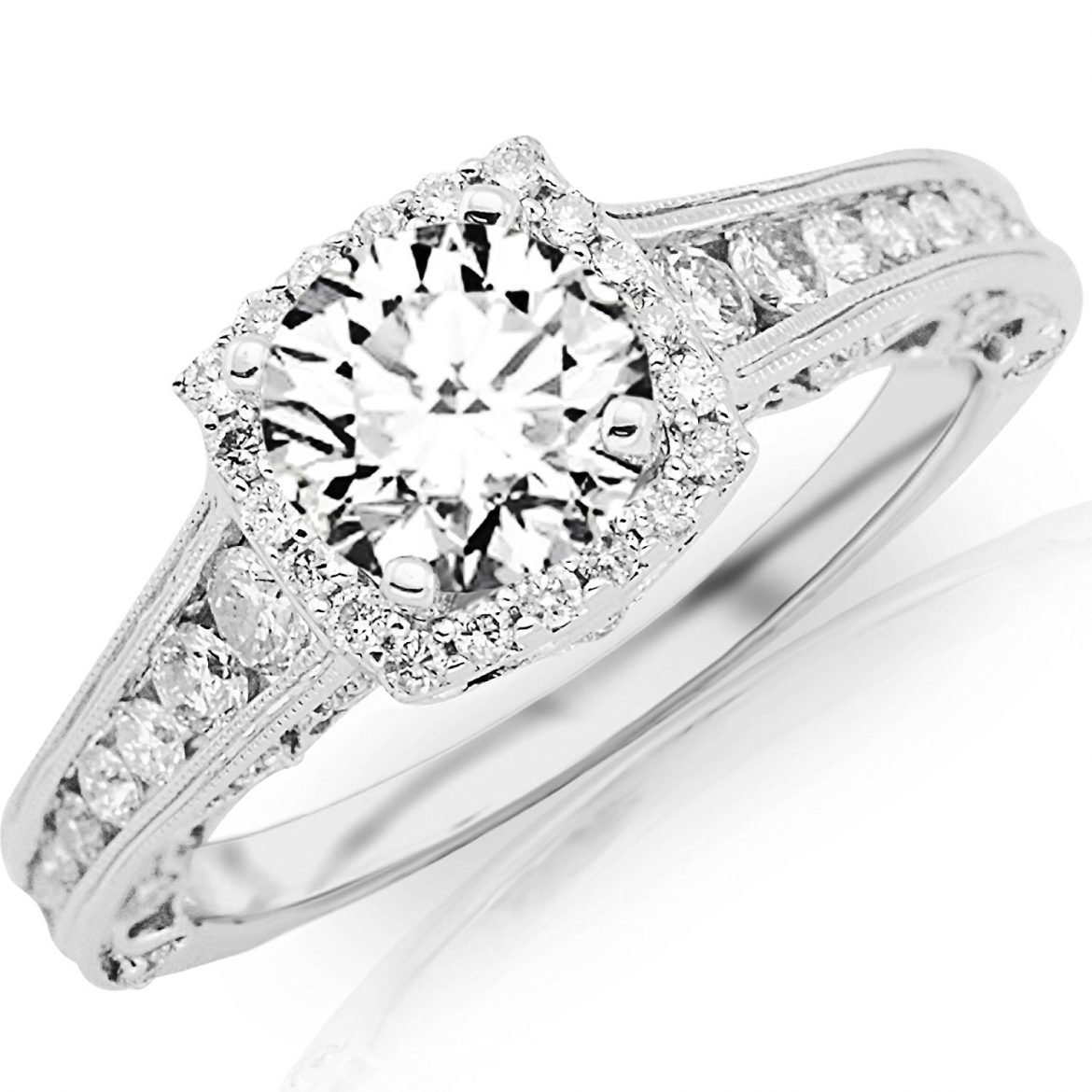 affordable halo ring