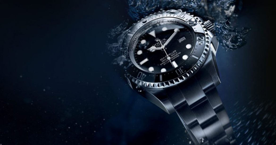 Rolex Watch in Water