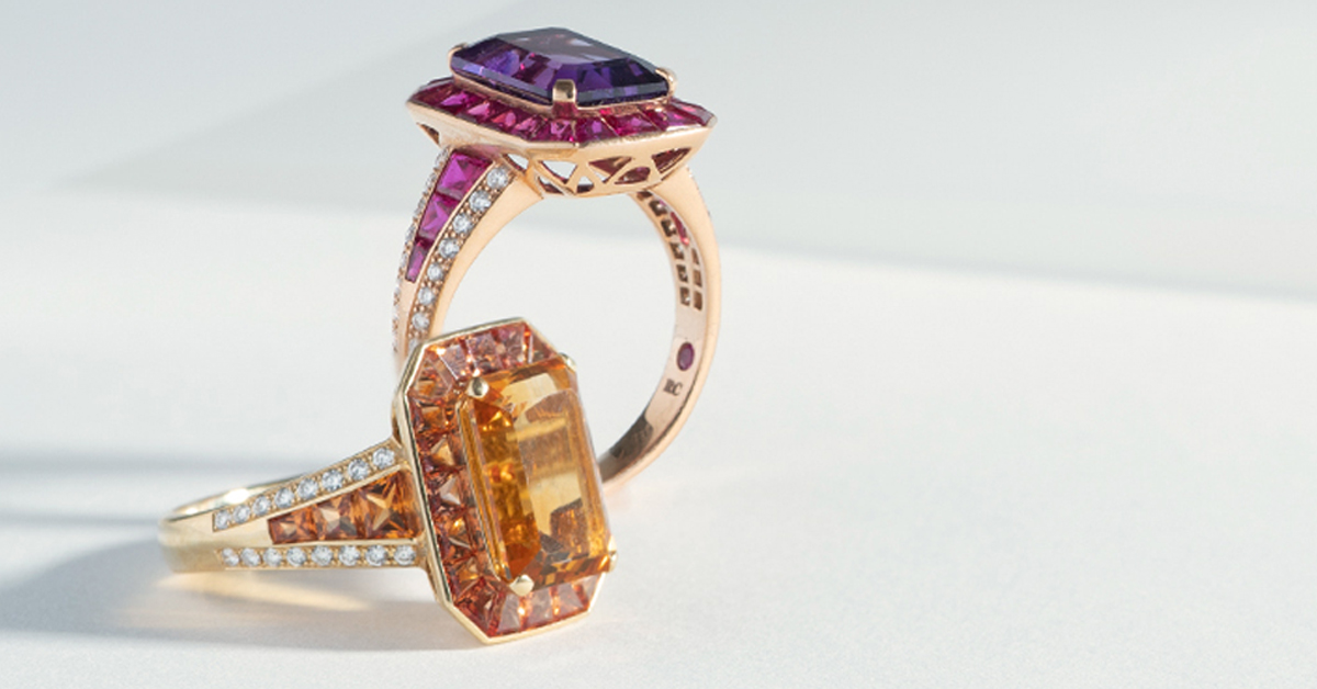 10 Colorful Engagement Rings for the Modern Bride