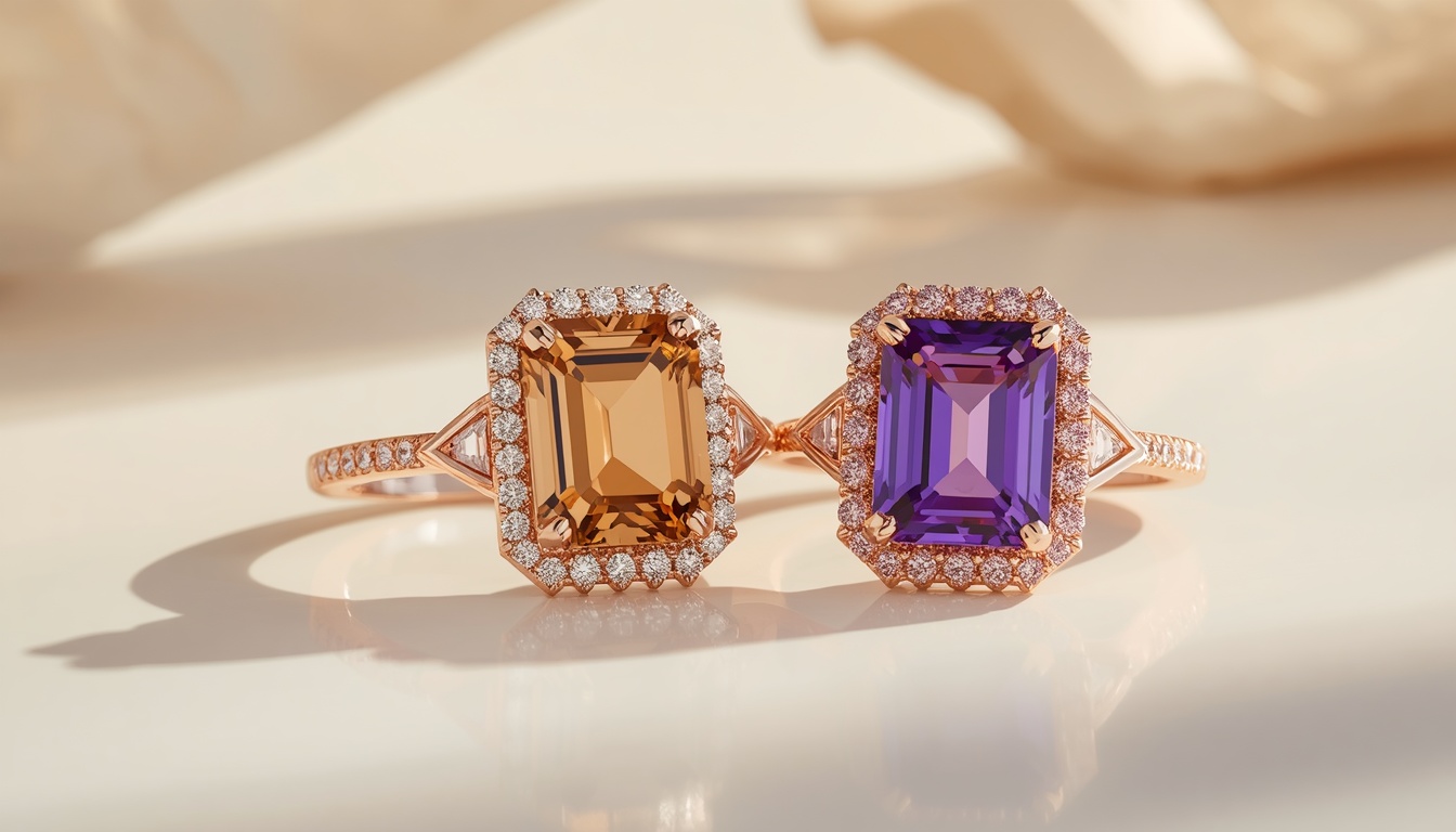 10 Colorful Engagement Rings for the Modern Bride