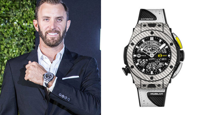 Dustin johnson hublot clearance