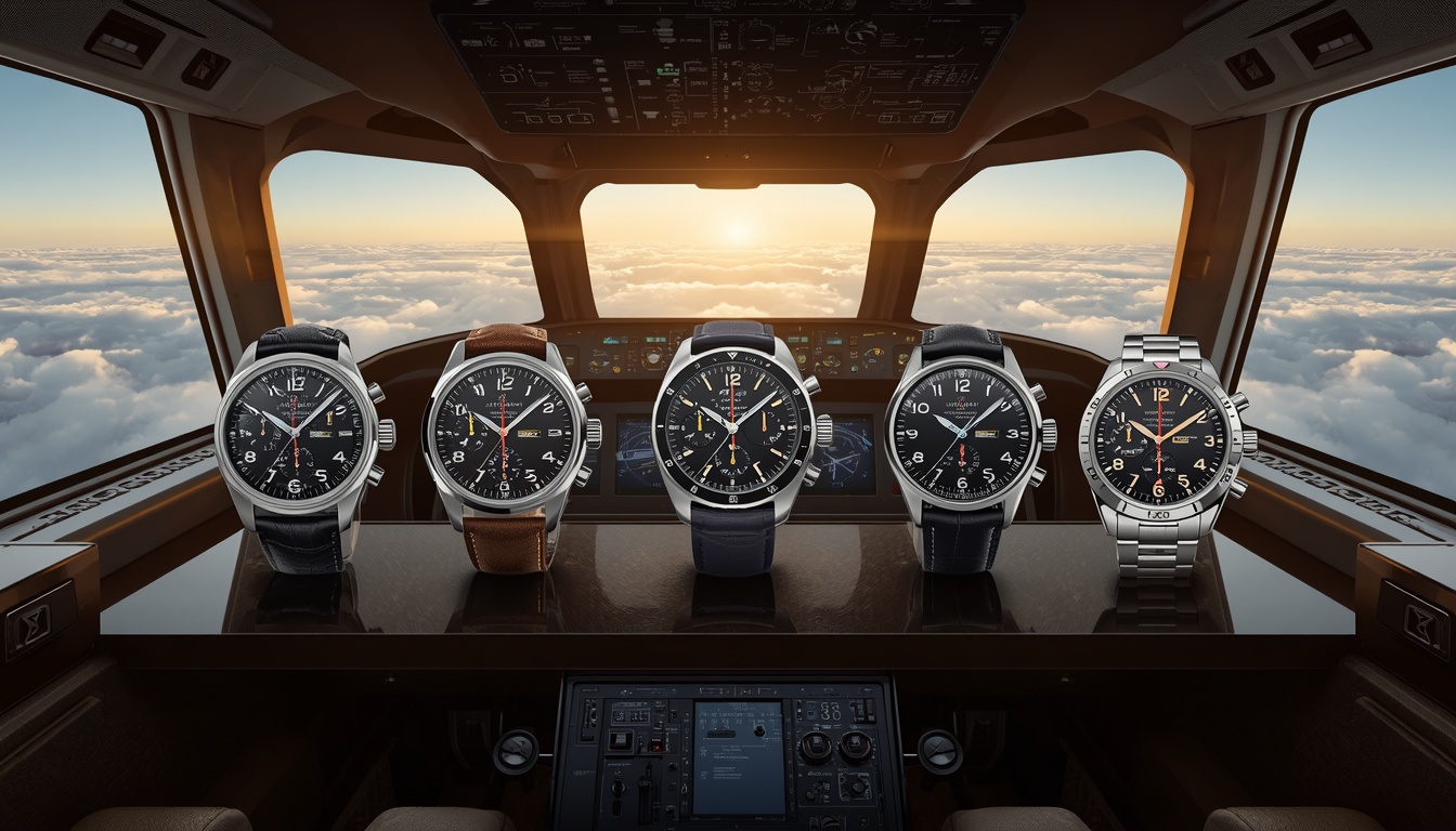 5 Best Swiss Luxury Pilot Watches