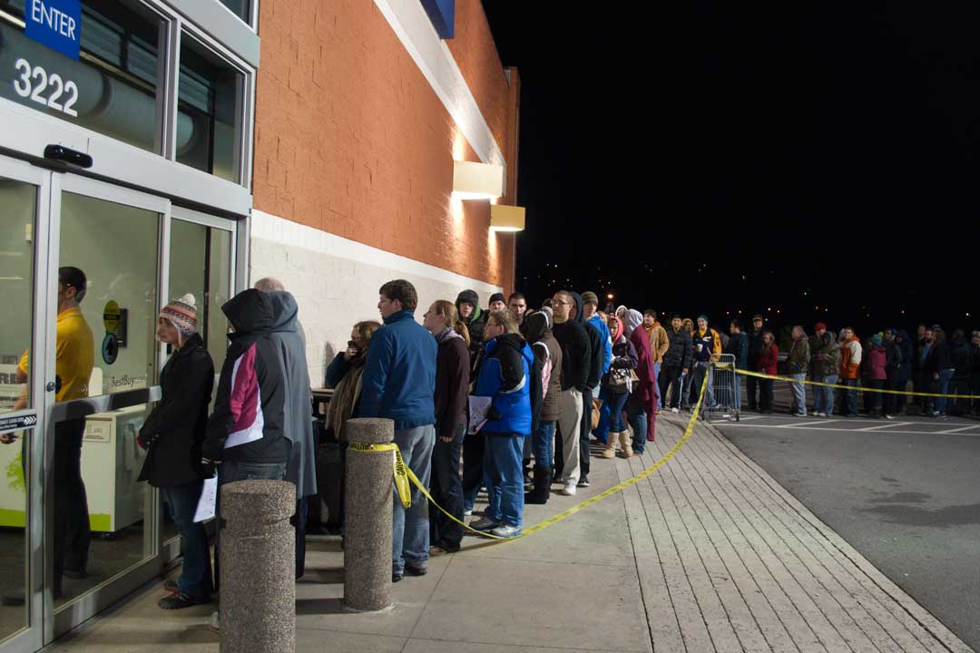 Black Friday: Better Online Than In Line