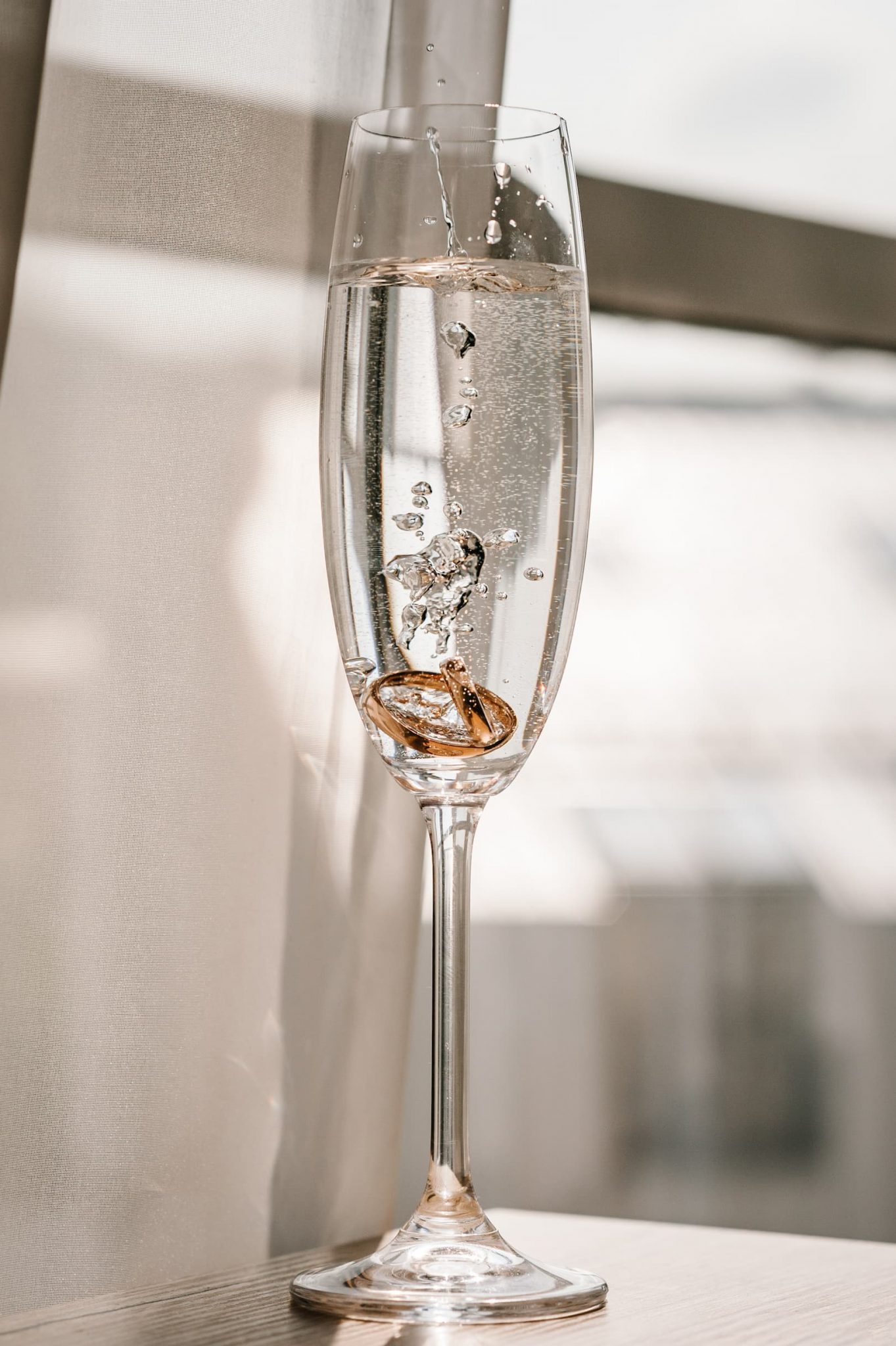 sinking wedding rings