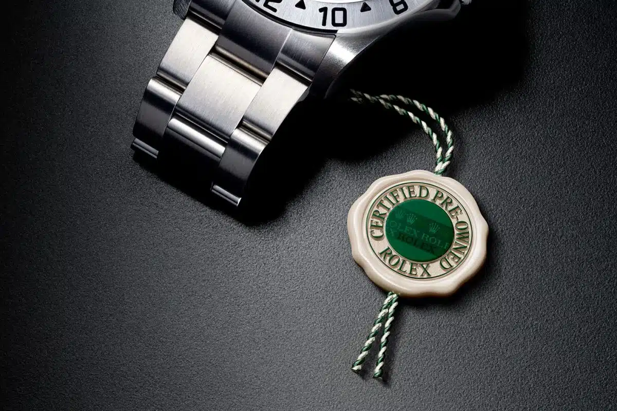 rolex certified pre owned