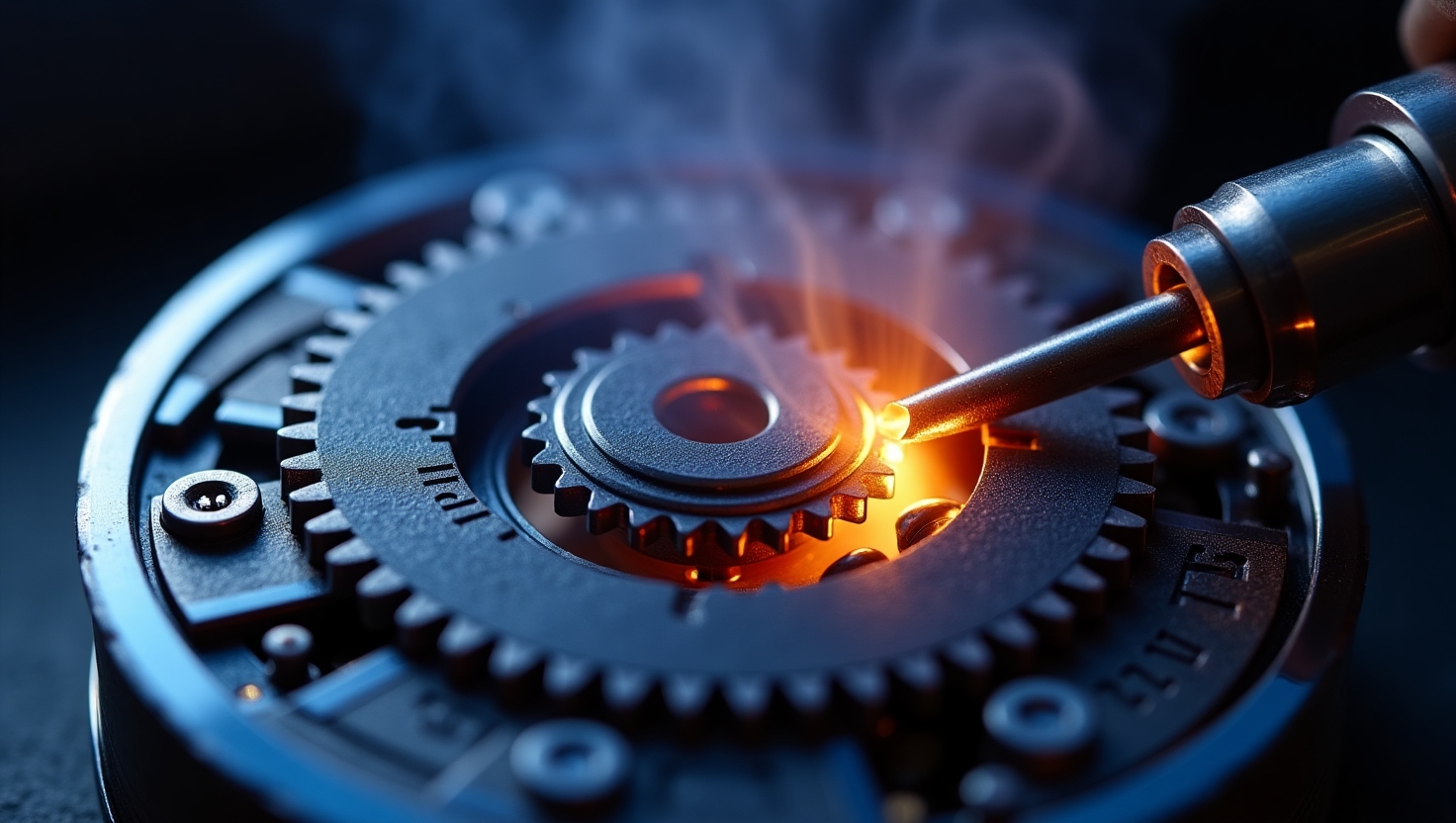 Heat Bluing a Set of Steel Clock