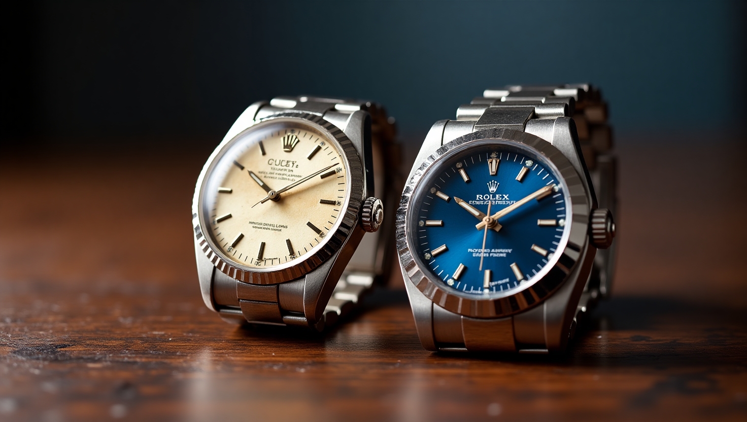 Tudor and Rolex Watch