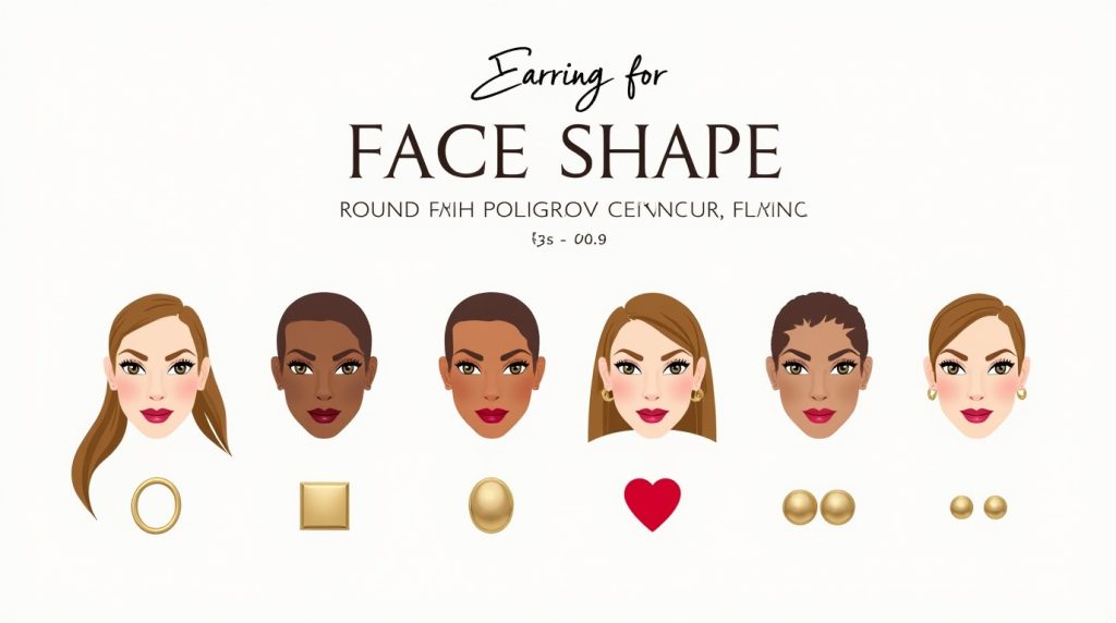 Earrings For Different Face Shapes