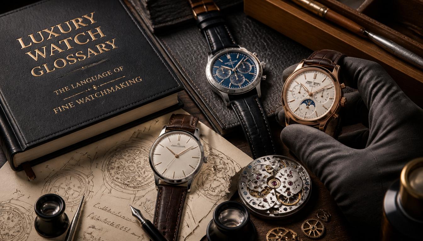 Luxury Watch Glossary: The Ultimate Comprehensive Guide to Horology Terms, Anatomy, Movements & Complications