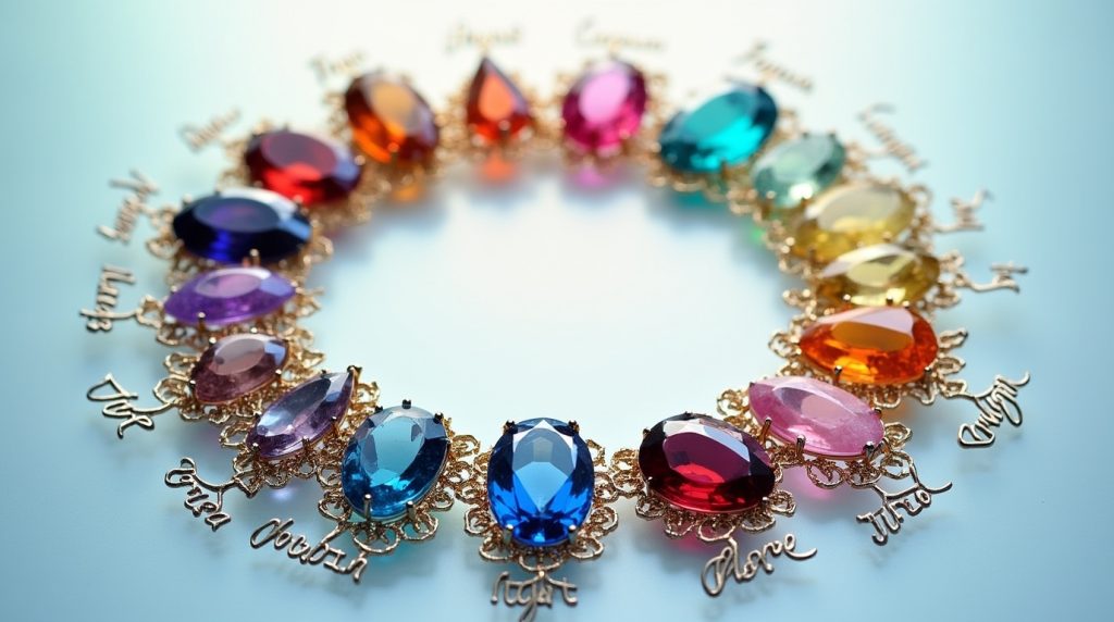 Birthstones by Months