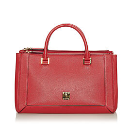 MCM Nuovo Leather Satchel
