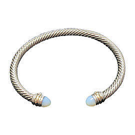 David Yurman Sterling Silver Moonstone Bracelet