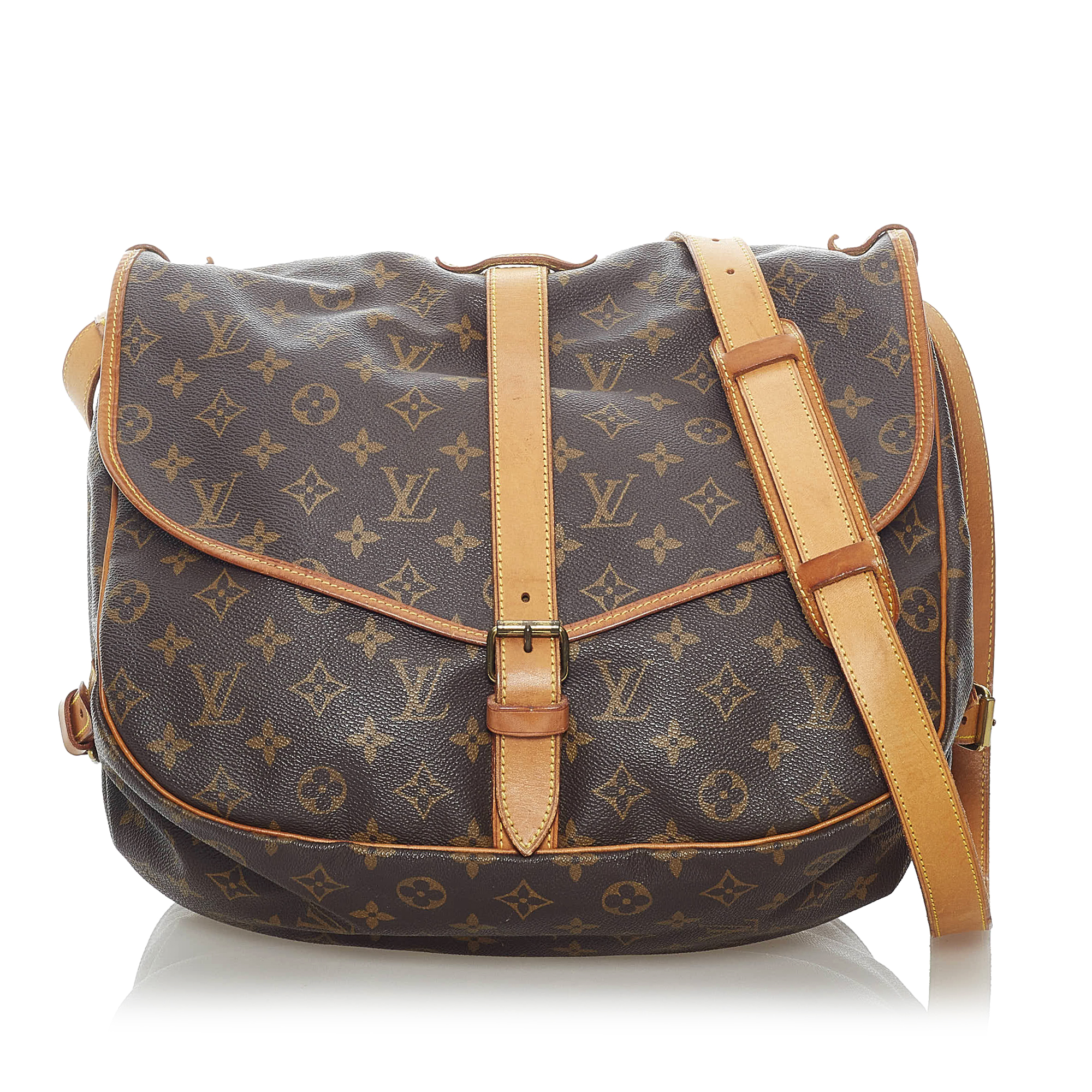Louis Vuitton Monogram Saumur 35