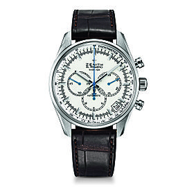 ZENITH El Primero 36'000 VPH 03.2080.400/01.C494 Black Alligator 42mm Mens Watch