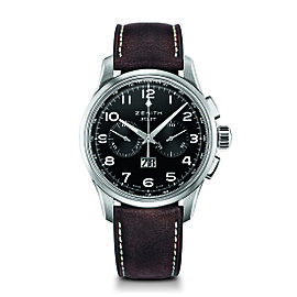 ZENITH Pilot Big Date 03.2410.4010/21.C722 Brown Calfskin 42mm Mens Watch