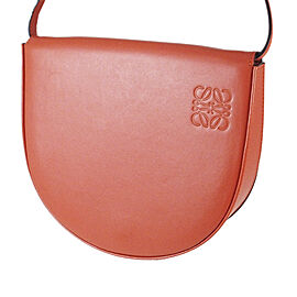 Loewe Mini Heel Saddle Leather Crossbody Bag