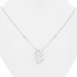 Luca Carati 18K White Gold, 14K Rose Gold Diamond Pendant