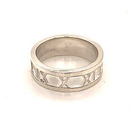 Tiffany & Co Estate Ring Size 4.5 Sterling Silver 4.2 Grams TIF107