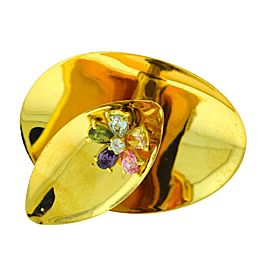 Monet Yellow Gold Womens Ring