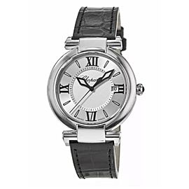 Preowned Chopard Imperiale 36mm Steel Leather Strap Watch