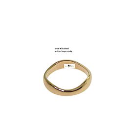 Cartier Triple 18K Yellow Gold Ring Size 7