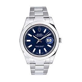 Rolex Datejust II Steel Blue Dial 41mm Watch
