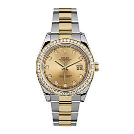 Rolex Rolex 41mm Datejust II 116333 Custom Champagne Diamonds Custom Champagne Diamonds 41mm 116333