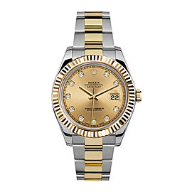Rolex Rolex 41mm Datejust II 116333 Custom Champaign Diamond Custom Champagne Diamond 41mm 116333