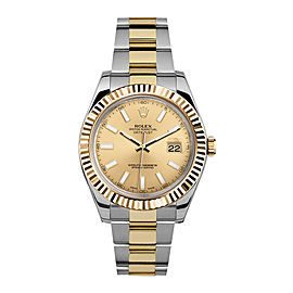Rolex Rolex 41mm Datejust II 116333 Champaign Champagne Index Dial 41mm 116333