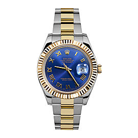 Rolex Datejust II 116333 Blue Roman 41mm 116333 Full Set