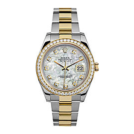 Rolex Rolex 41mm Datejust II 116333 Custom Mother of Pearl Diamonds Custom Mother of Pearl 41mm 116333
