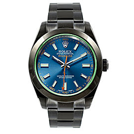Rolex Blue Milgauss 116400 GV DLC-PVD Blue 40mm 116400