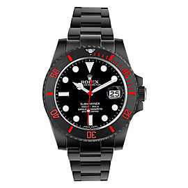 Rolex Ceramic Red Submariner 116610 DLC-PVD