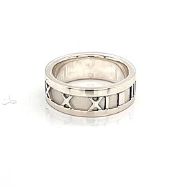 Tiffany & Co Estate Sterling Silver Ring Size 4.25, 5.2 Grams TIF182