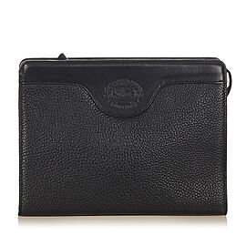 Burberry Leather Clutch Bag