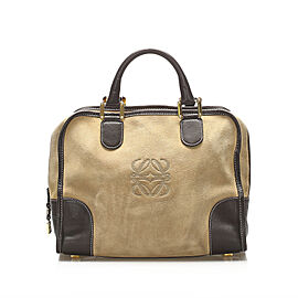 Amazona Suede Handbag