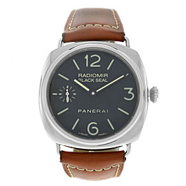 Panerai Radiomir Black Seal PAM00183 Stainless Steel Mechanical 45MM Watch