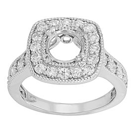 14K White Gold, 14K Yellow Gold Diamond Engagement Ring
