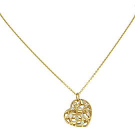 True Diamond Heart Necklace On A Chain