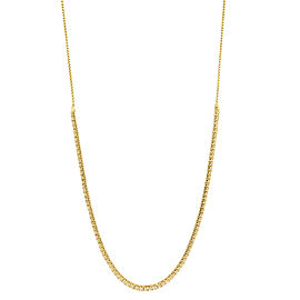 True 3.20cttw Bolo Diamond Necklace 14K Yellow Gold