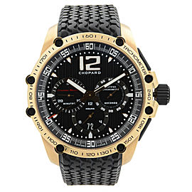 Chopard Classic Racing Limited Edition 18K Gold Black Dial Men Watch 161276-5001