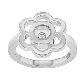 Chopard 18K White Gold, 14K Yellow Gold Diamond Ring